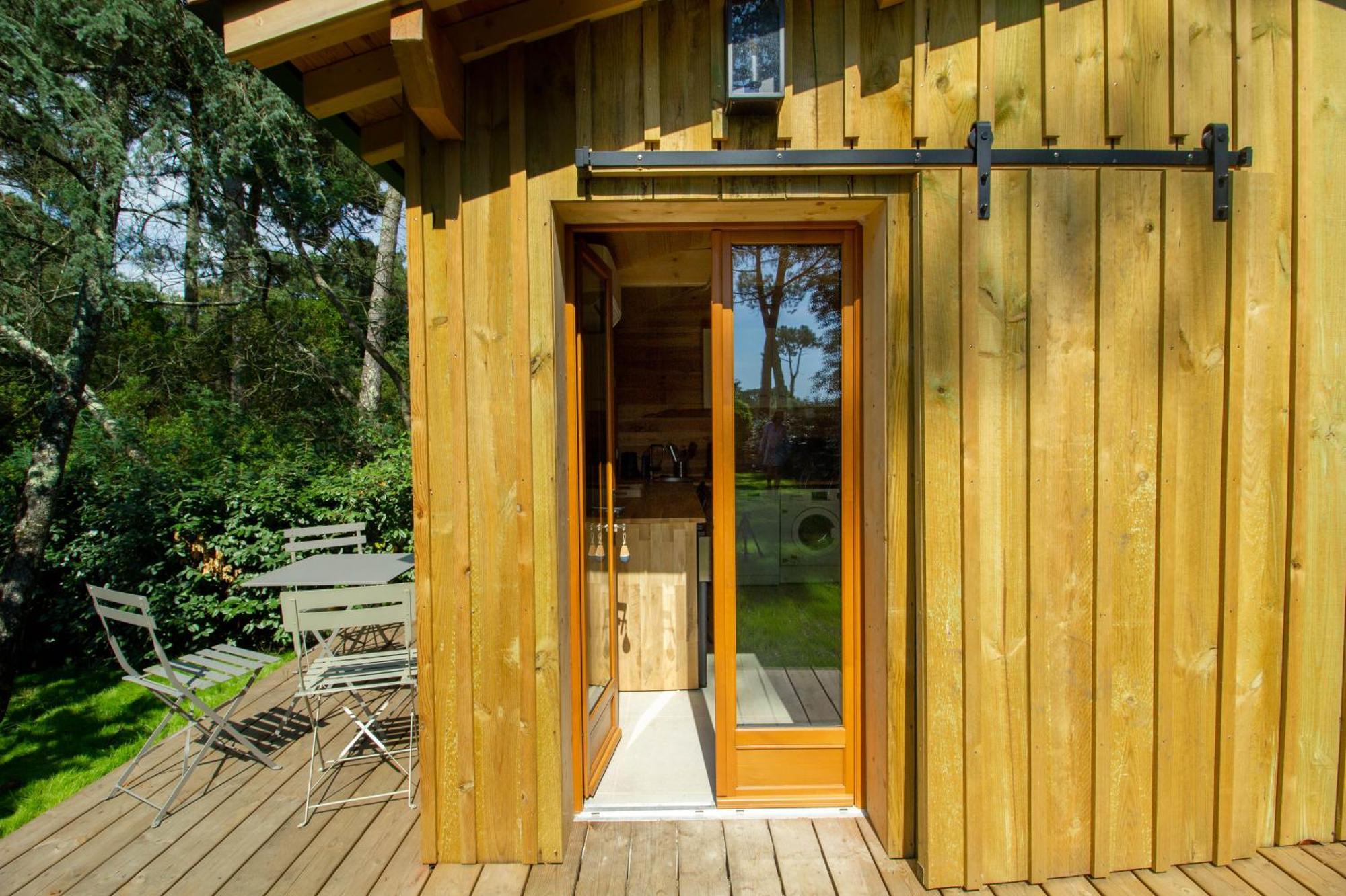 Cabane Foret Proche Plage Пила-сюр-Мер Экстерьер фото