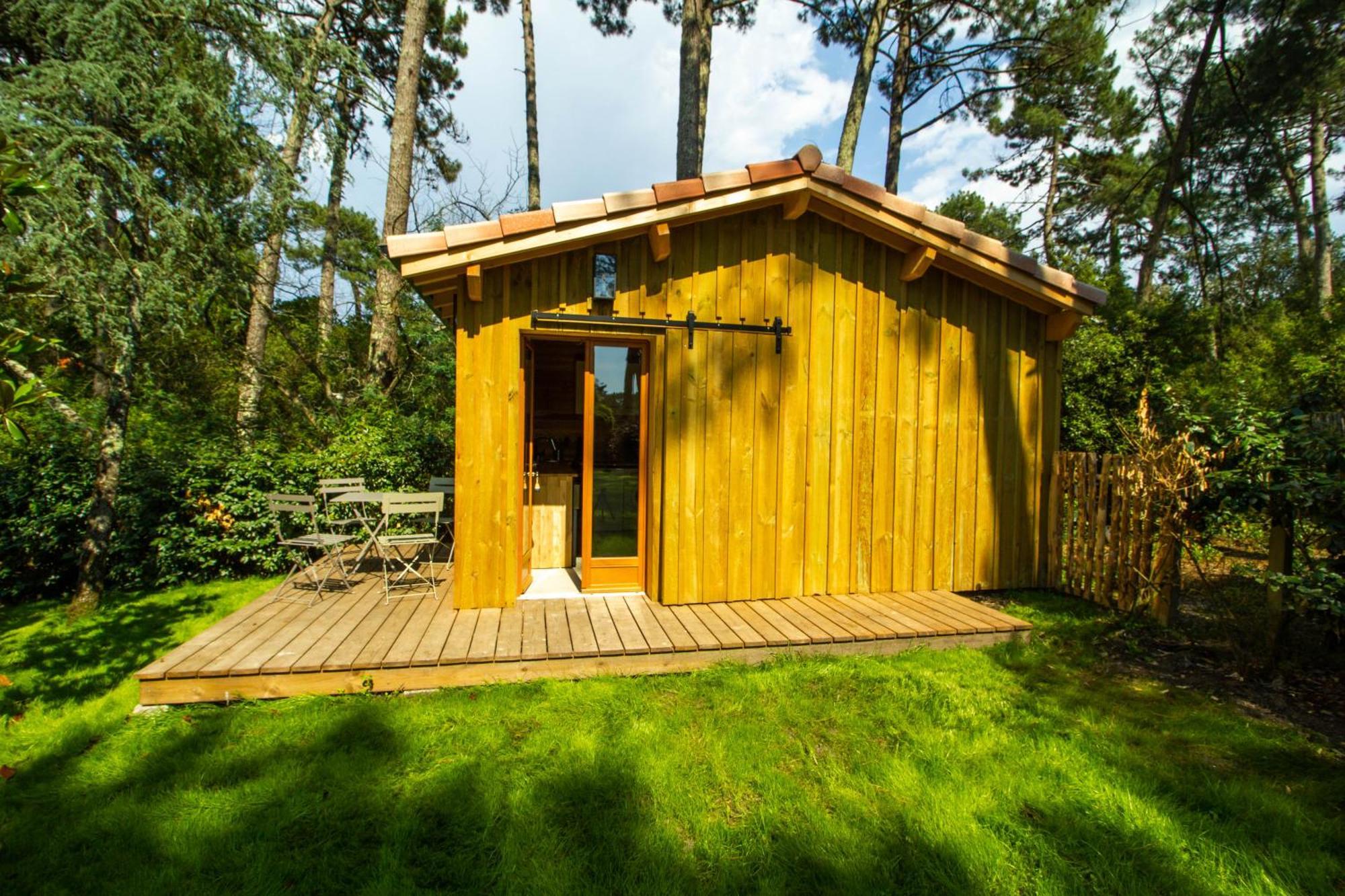 Cabane Foret Proche Plage Пила-сюр-Мер Экстерьер фото